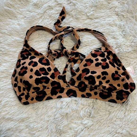 Xhilaration from Target brown & black leopard 🐆 patterned Bikini 👙 XL - Picture 15 of 16